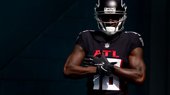 Calvin Ridley announces he's stepping away from Falcons to focus on mental health