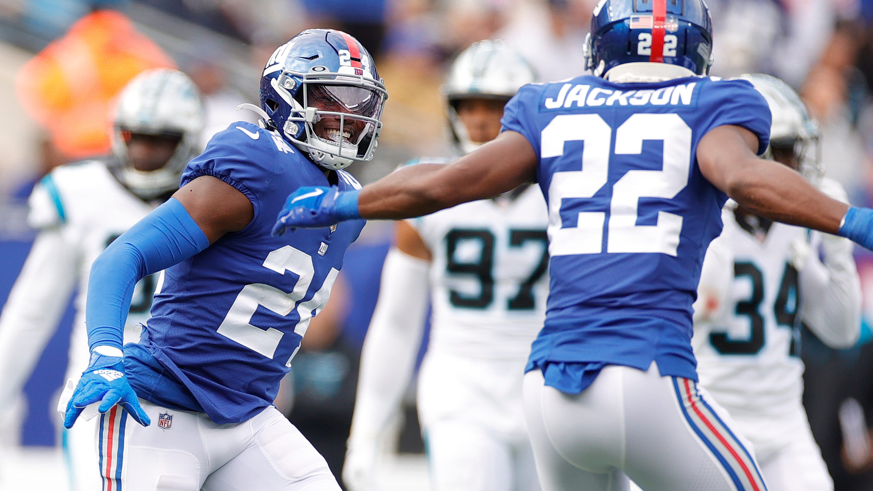 James Bradberry: Giants' defense was on a 'personal' mission to stop Carolina
