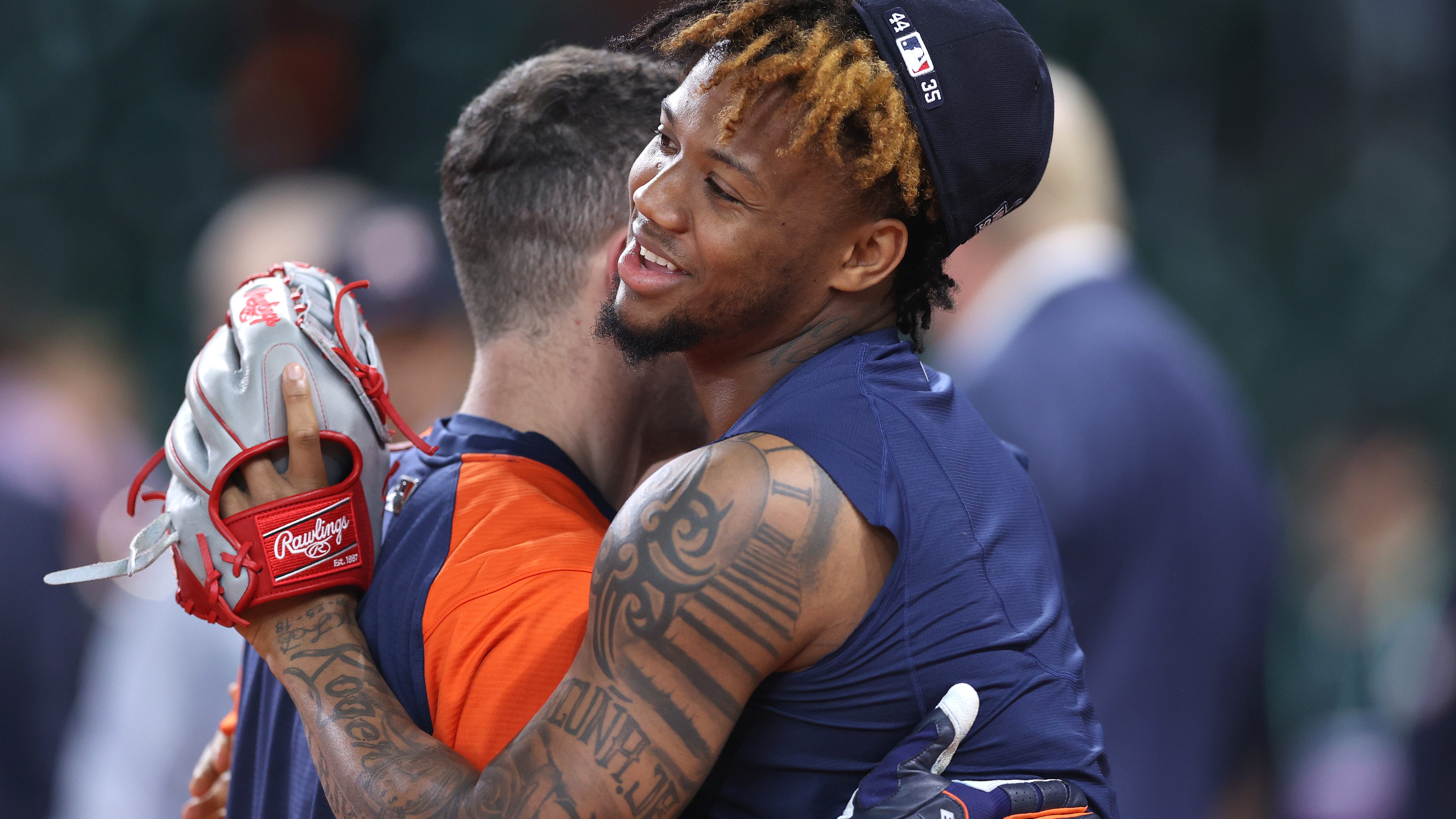 Ronald Acuna tells Alex Bregman he’s aiming for May return