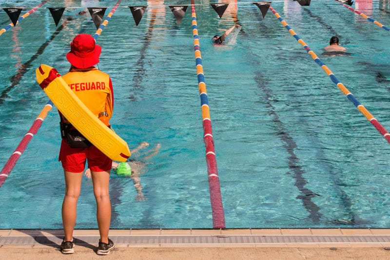 lifeguard on duty