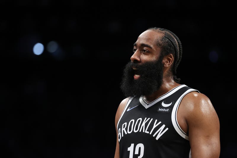Nets star James Harden.
