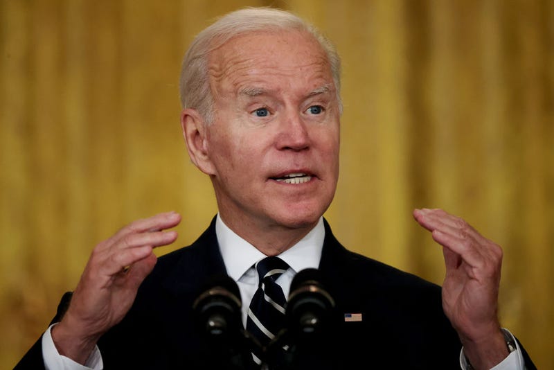 U.S. President Joe Biden delivers remarks about his proposed ‘Build Back Better’ social spending bill in the East Room of the White House on October 28, 2021 in Washington, DC. Earlier in the day Biden met with House Democrats on Capitol Hill to share details of the $1.75 trillion package which does not include several progressive priorities that were dropped from the legislation during recent negotiations. (Photo by Chip Somodevilla/Getty Images)