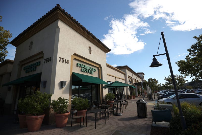 Starbucks store.
