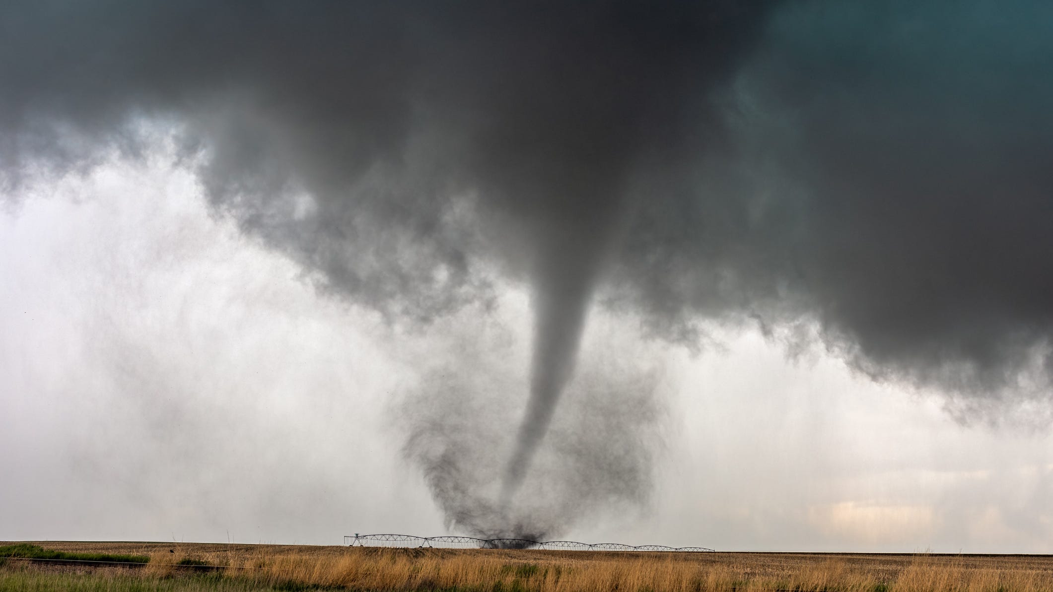 WATCH: Tornado touches down at Air Force Base