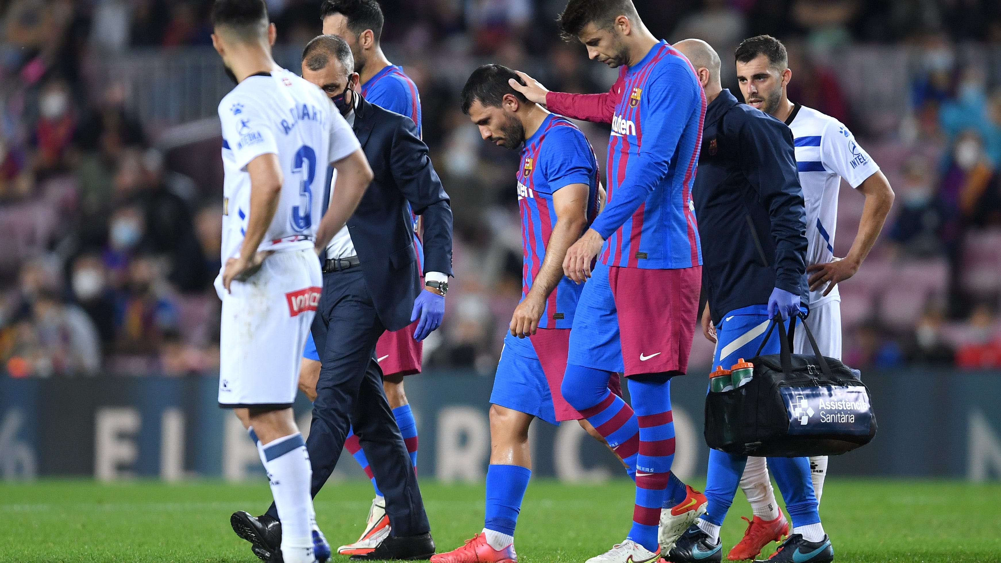 ¿Qué le paso al Kun Agüero? Malas noticias para el FC Barcelona