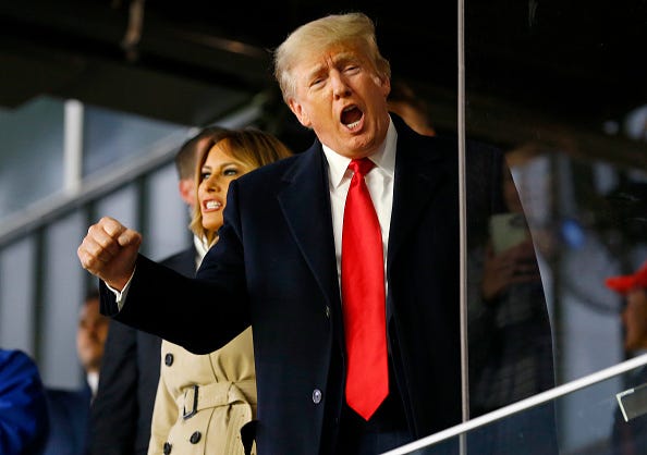 Former president of the United States Donald Trump