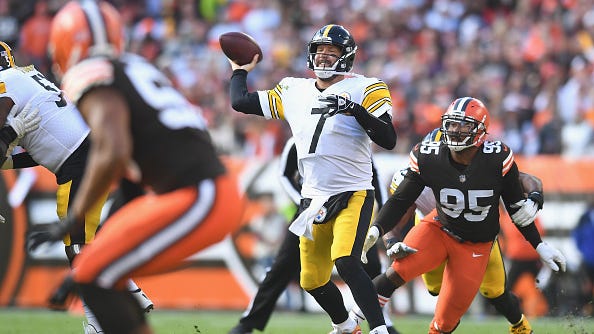 Ben Roethlisberger jokes Myles Garrett 'can keep my tombstone'