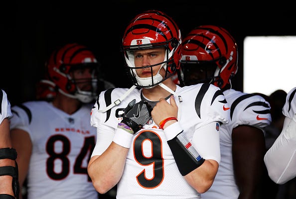 Joe Burrow and the Bengals are our pick to win the AFC North.