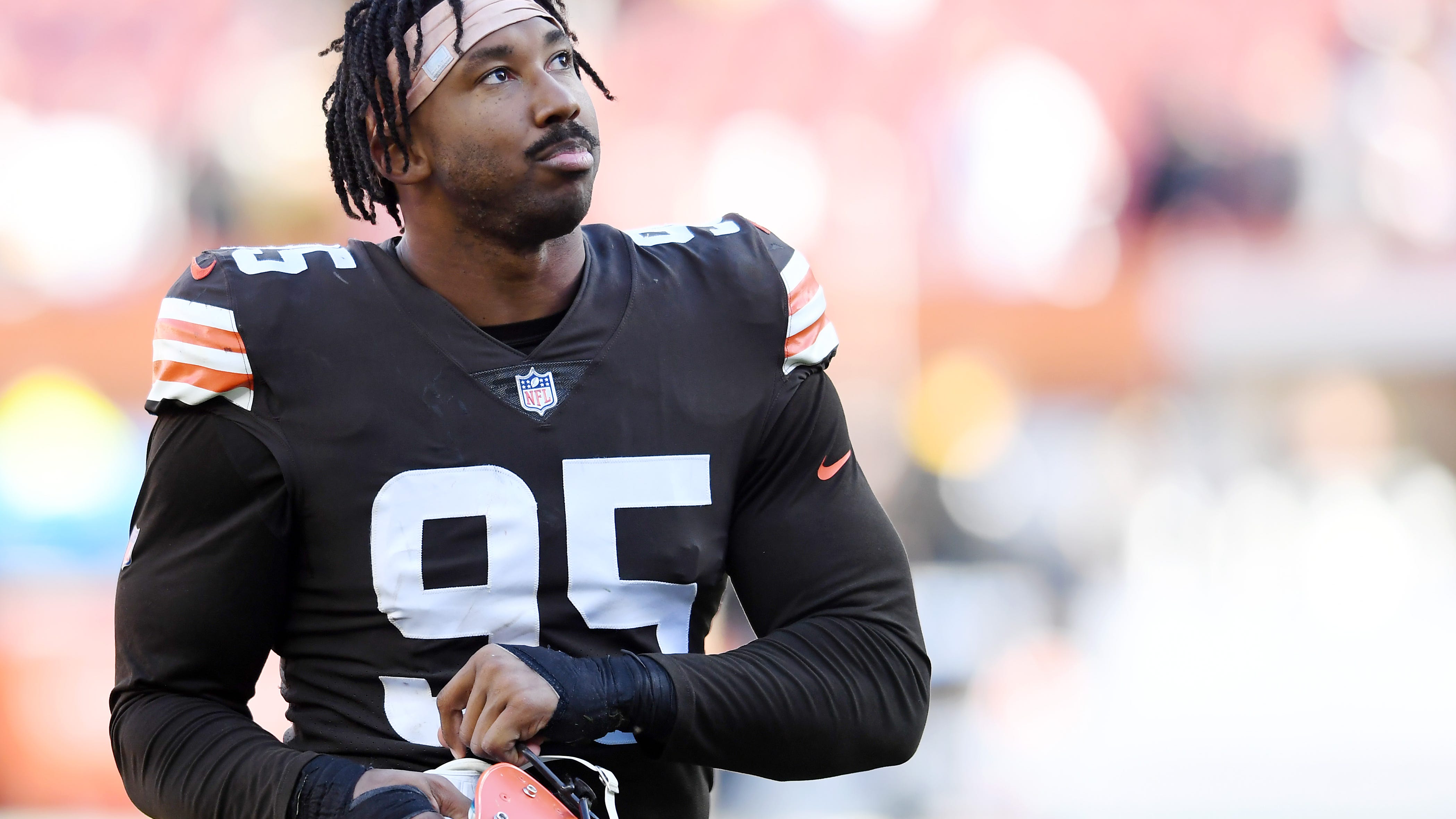 Myles Garrett on school shooting: ‘Prayers and condolences aren’t bringing our loved ones back’