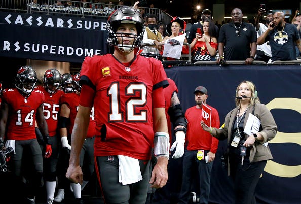 Tom Brady and the Buccaneers are our pick to win the NFC South.