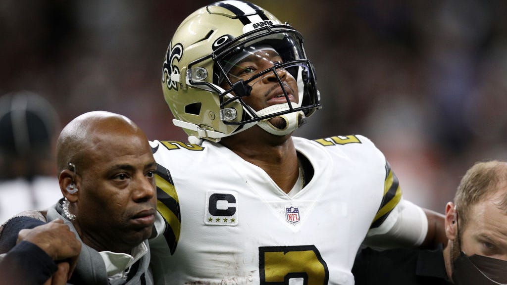 Saints lose starting quarterback Jameis Winston to season-ending ACL tear