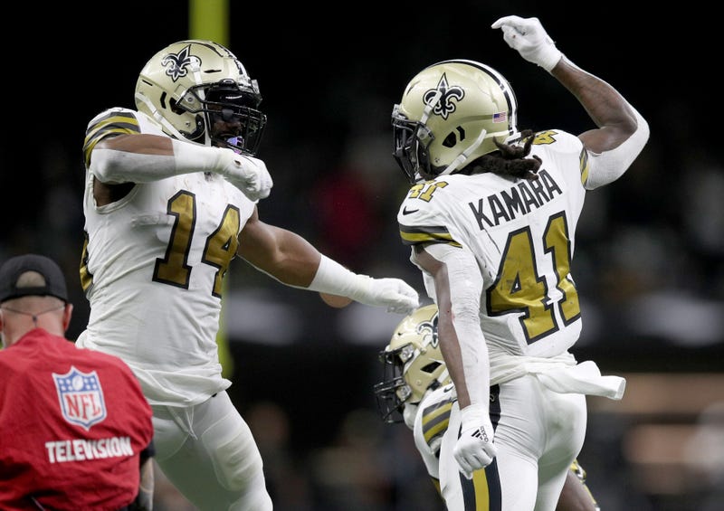 Mark Ingram and Alvin Kamara