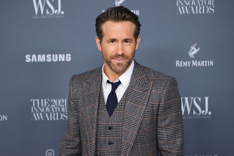 Actor Ryan Reynolds attends WSJ Magazine 2021 Innovator Awards at Museum of Modern Art on November 01, 2021 in New York City.