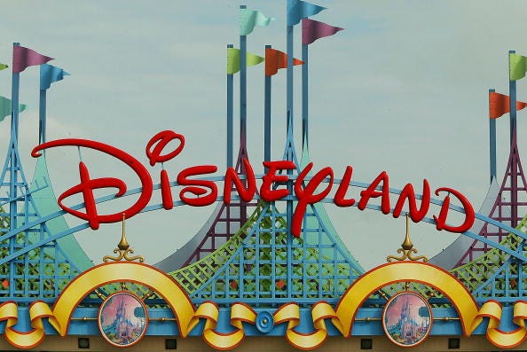 Disneyland sign