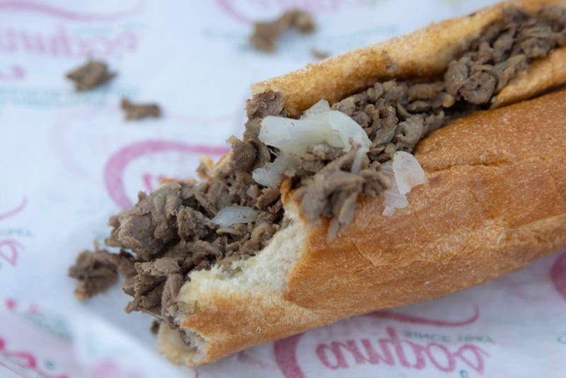 A cheesesteak at Citizens Bank Park.