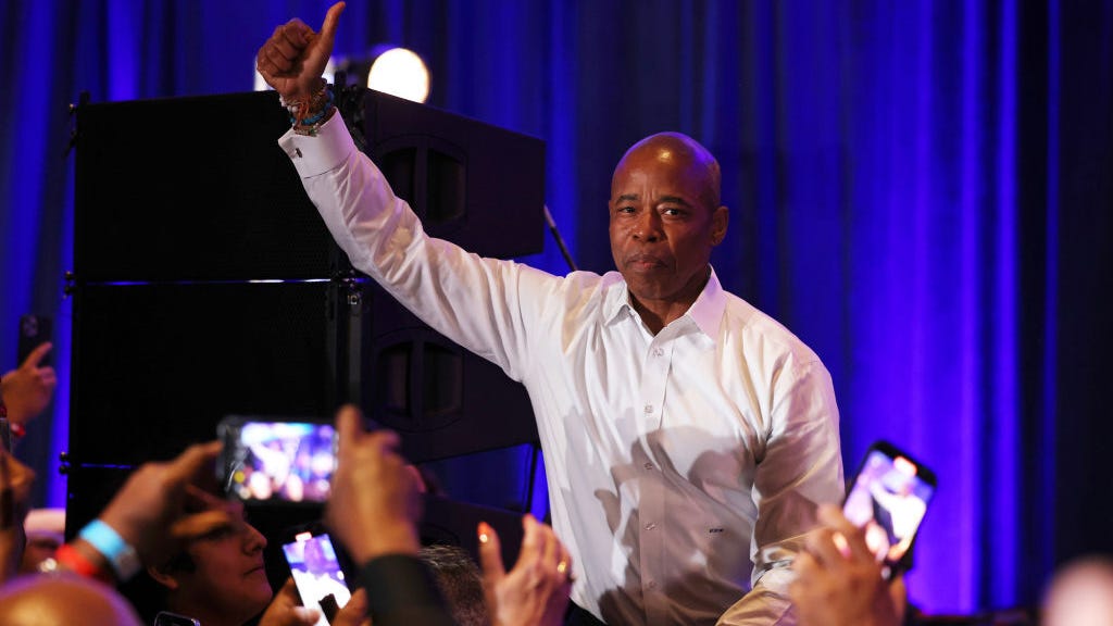 NYC ELECTION: Mayor-elect Eric Adams takes victory lap on morning TV, vows to 'get stuff done'