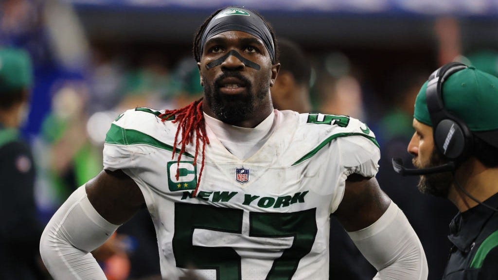 C.J. Mosley claims Eagles skipped handshake with Jets: 'Teams are not respecting us'