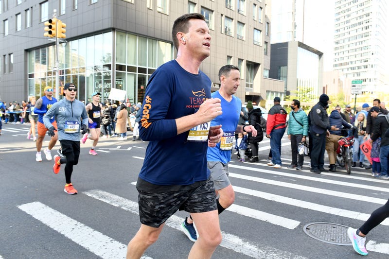 Willie Geist is seen during the 2021 TCS New York City Marathon on November 07, 2021 in New York City.