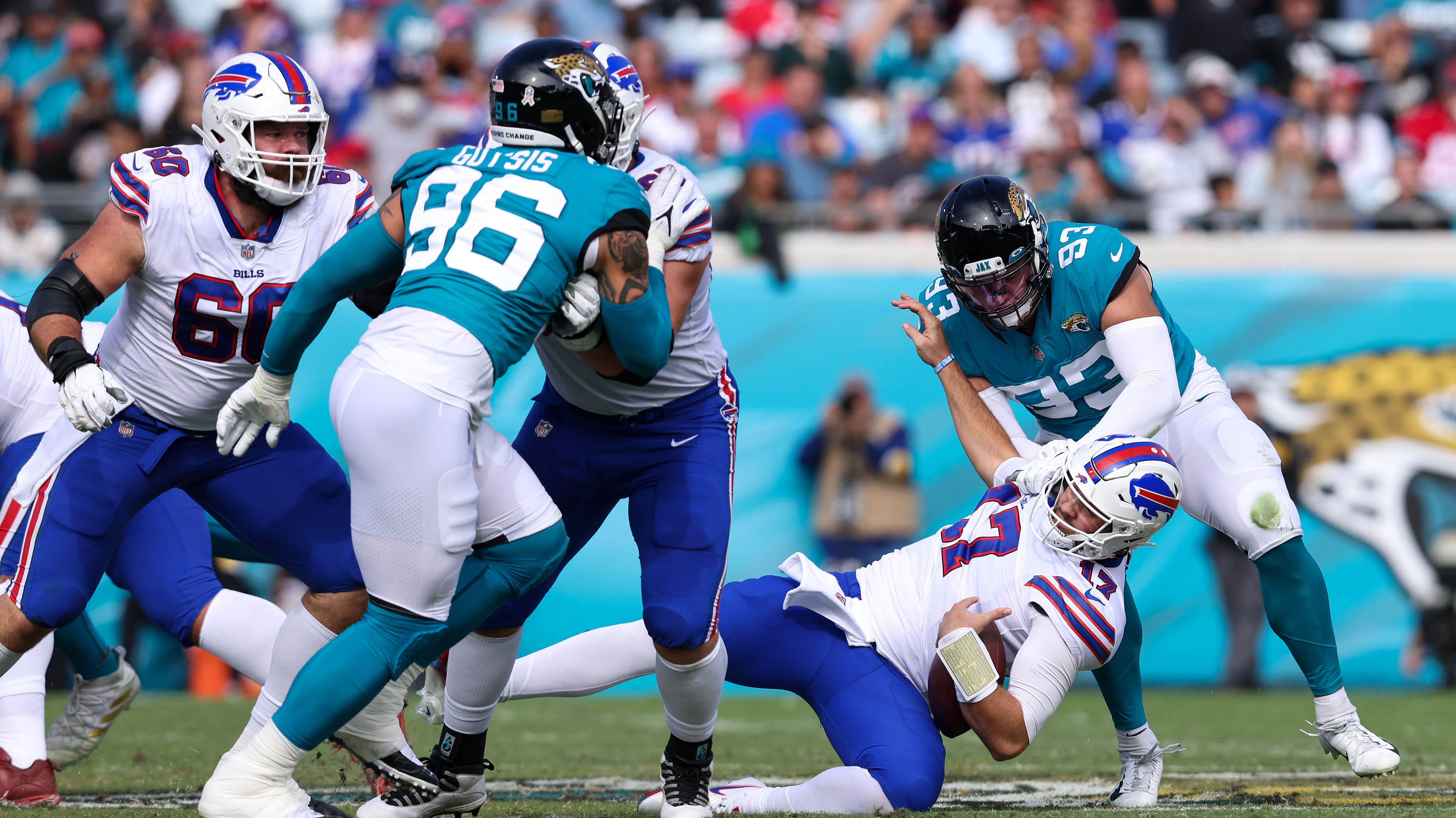 Jaguars embarrass Bills in Jacksonville