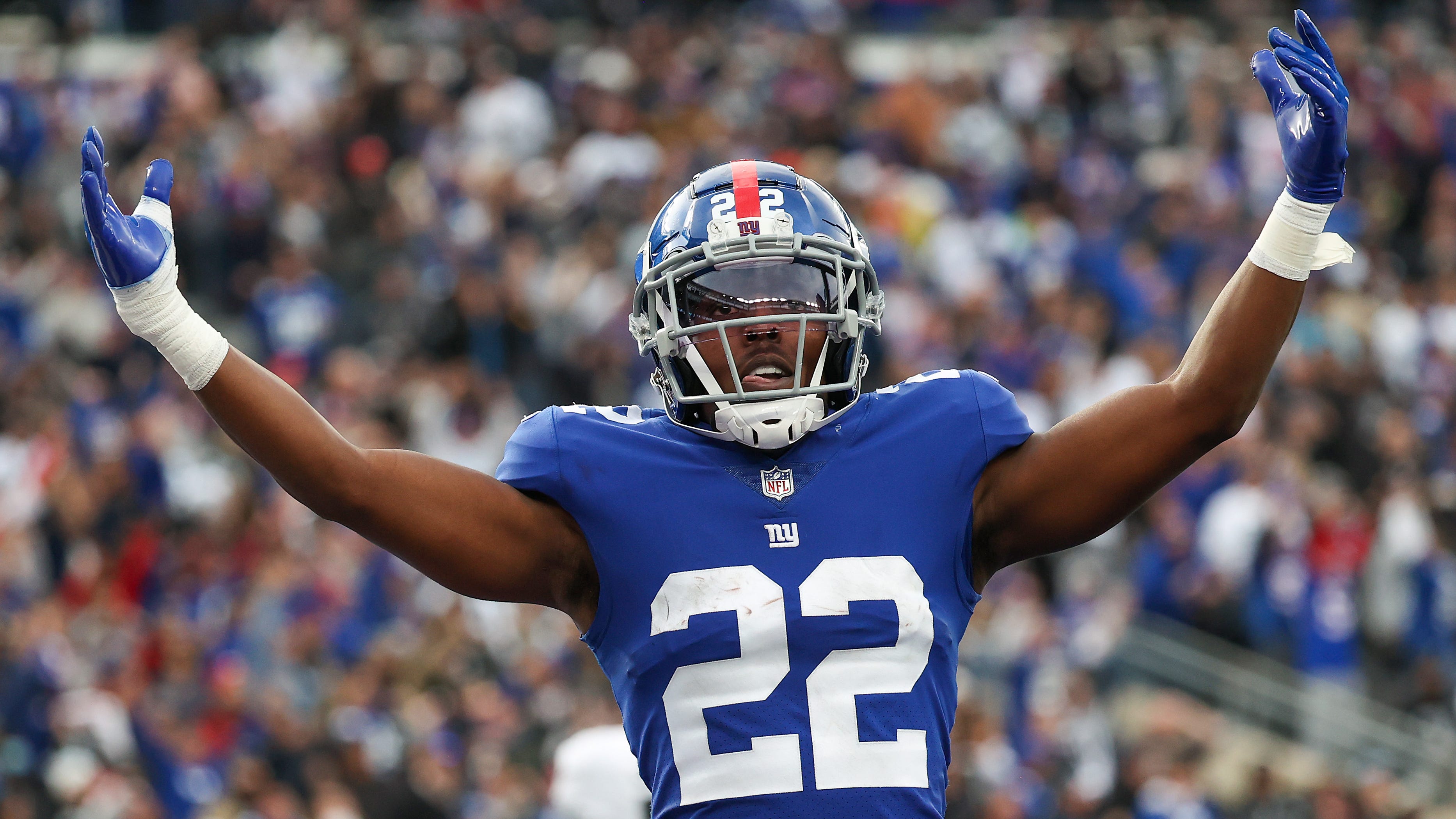 Giants overcome injuries, COVID adversity to come together for big pre-bye win