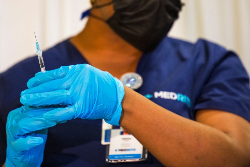 Covid vaccination shot