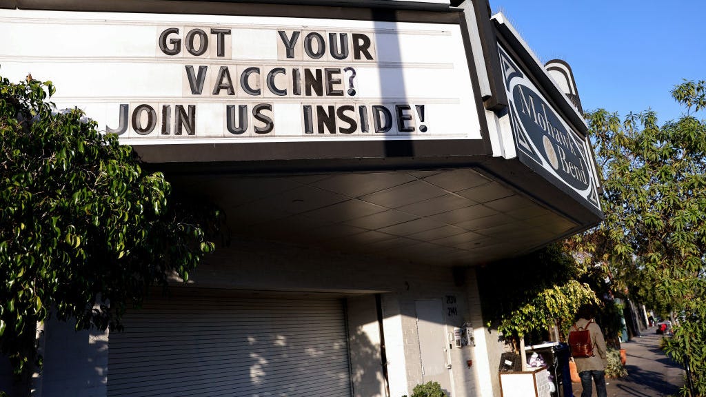 L.A. may soon lift proof of vaccination requirement for indoor businesses