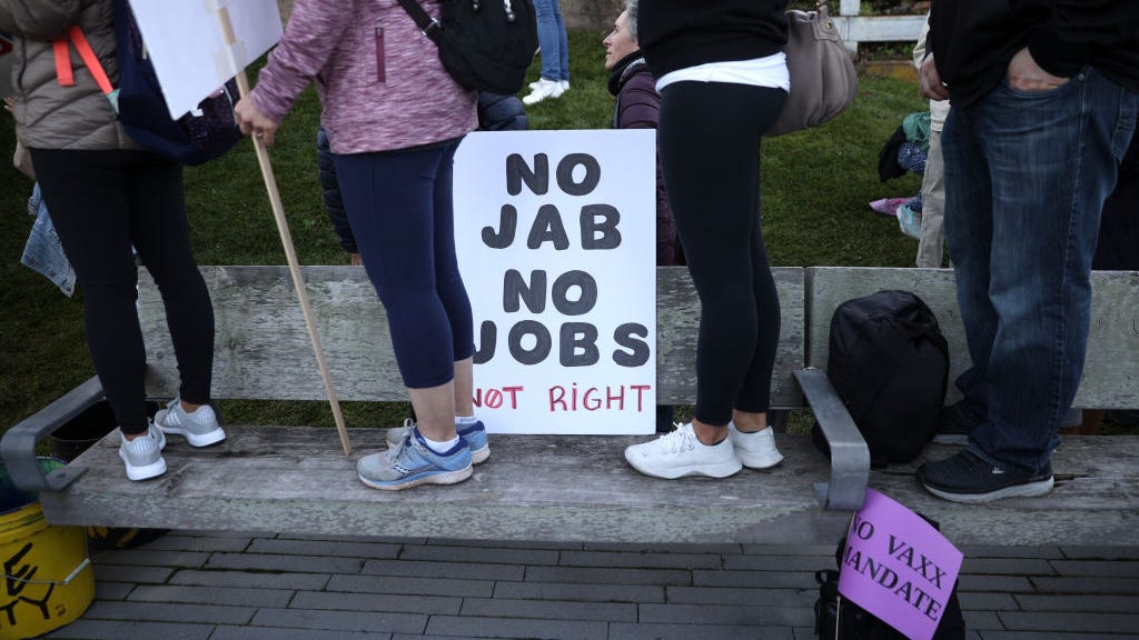 10 states sue Biden over vax mandates for health workers
