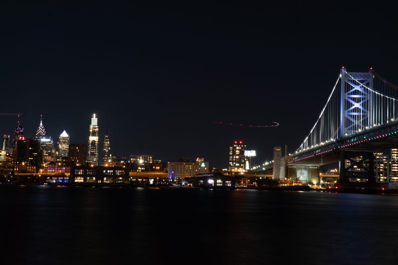 The Philadelphia skyline.
