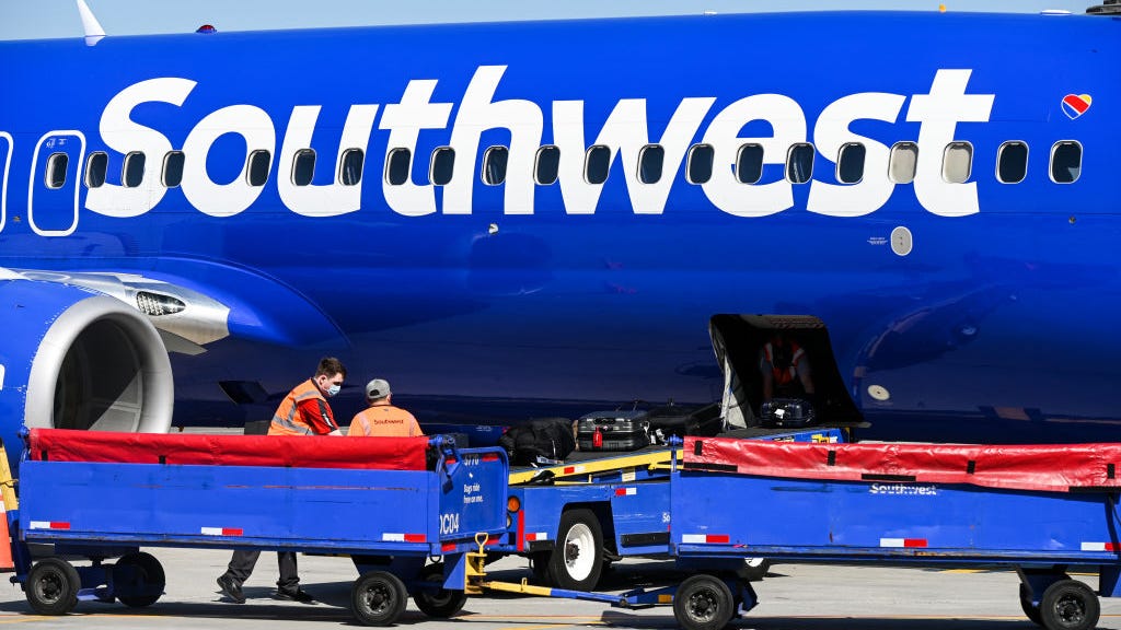 Southwest Airlines tops industry quality rating