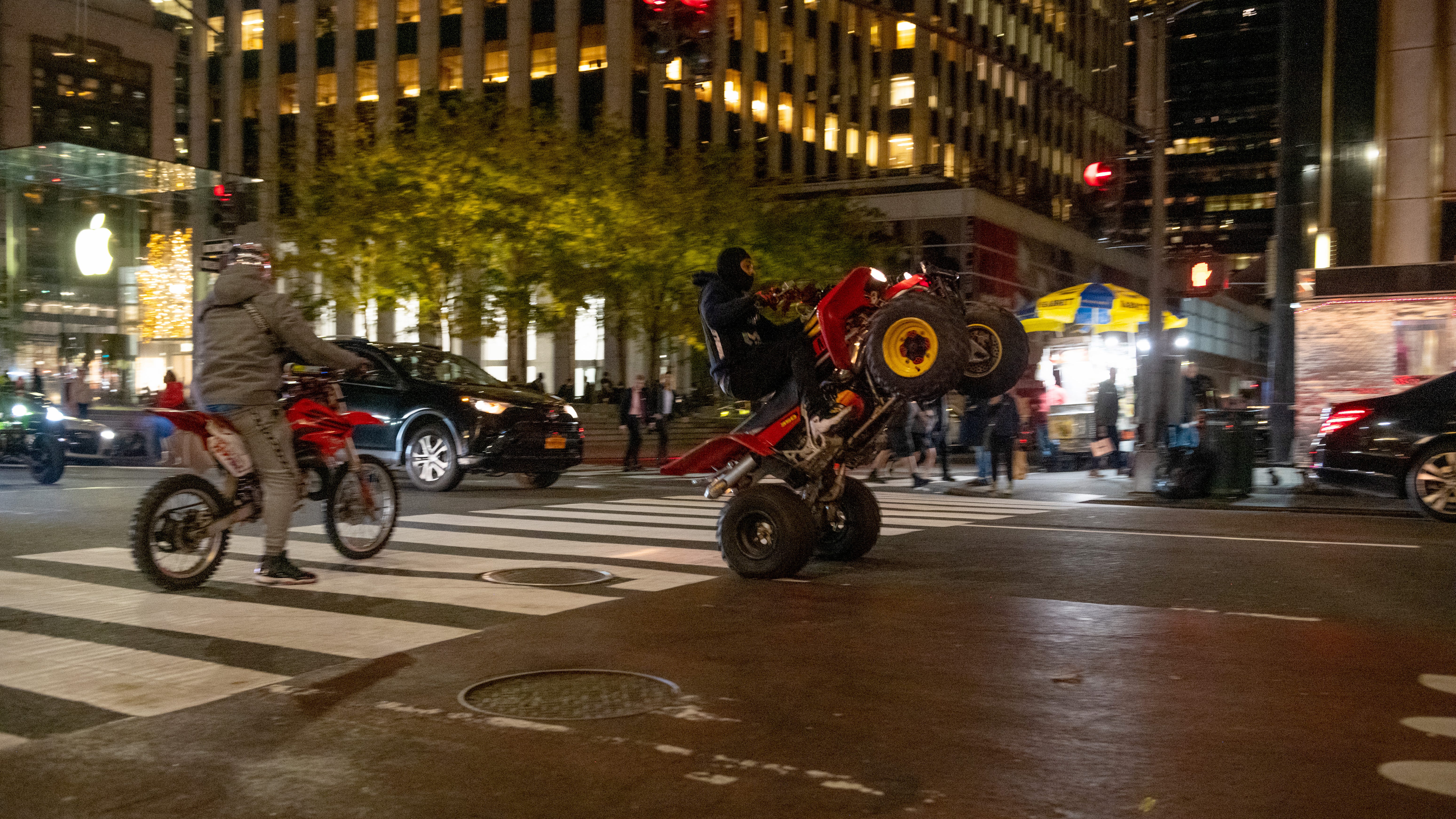 'Fed up' NYers 'cheer' as police seize 240 illegal dirt bikes, ATVs in 1 day