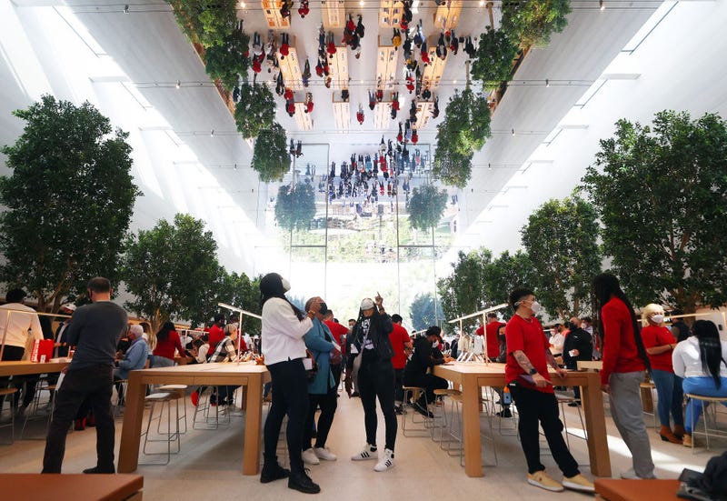 The Grove shopping center.