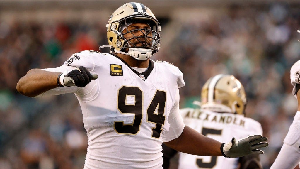 Cam Jordan lands on COVID-19 list, Deonte Harris suspended 3 games
