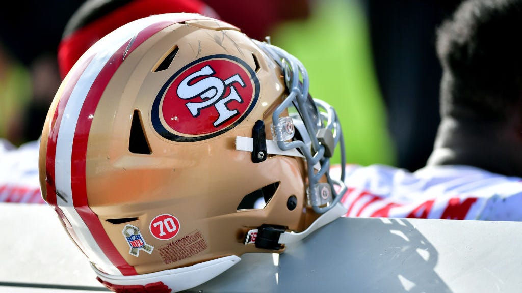 49ers unveil inaugural license plate to benefit state parks
