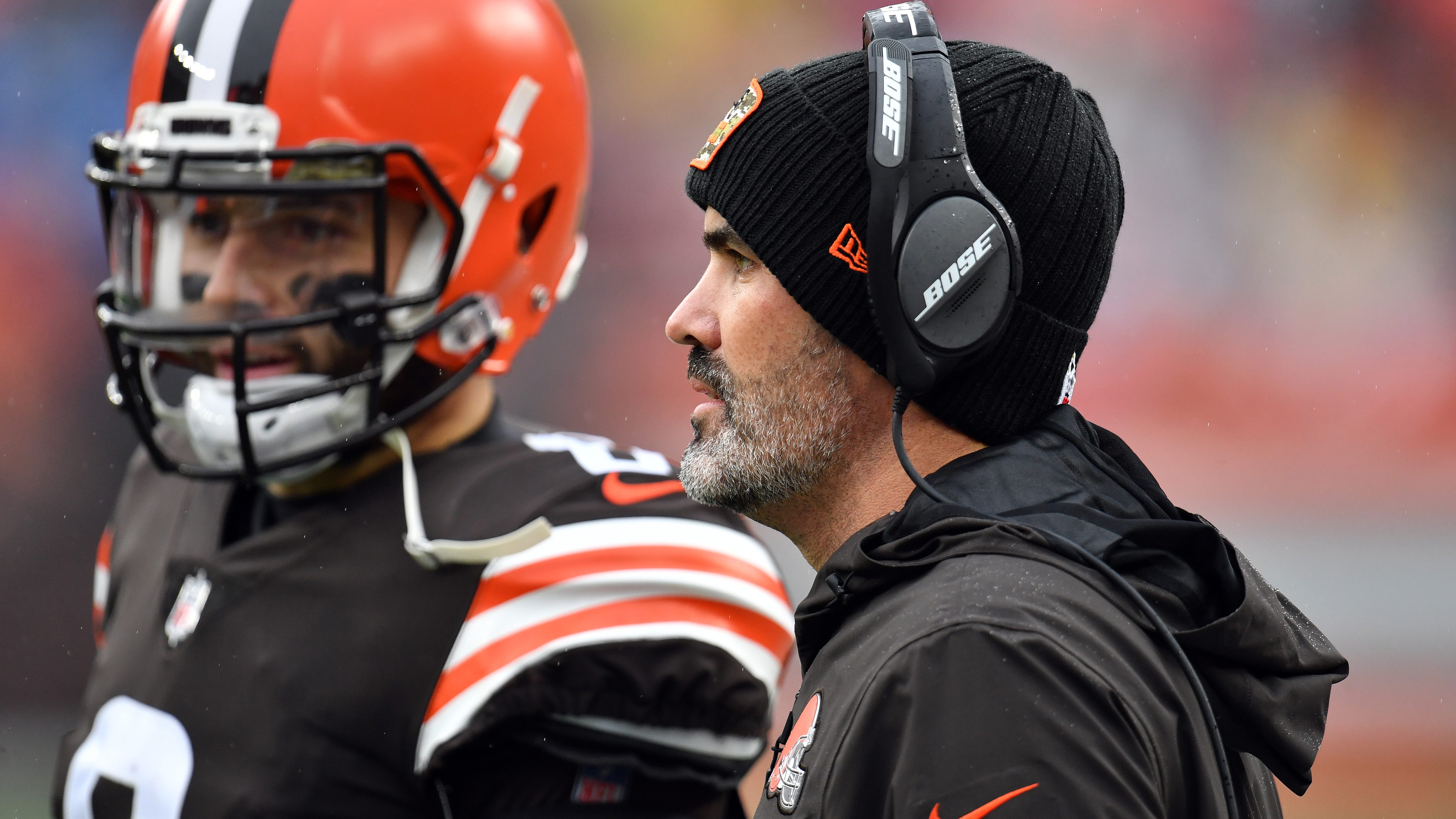 Browns head coach Kevin Stefanski, QB Baker Mayfield among 7 to test positive for COVID-19