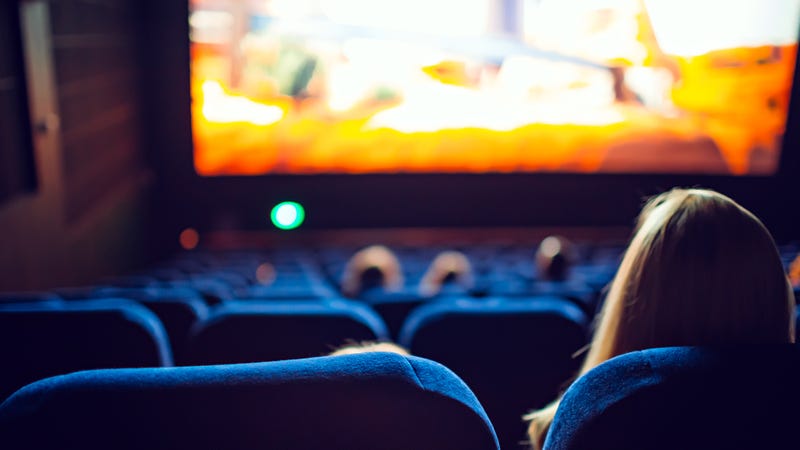 A movie theater.