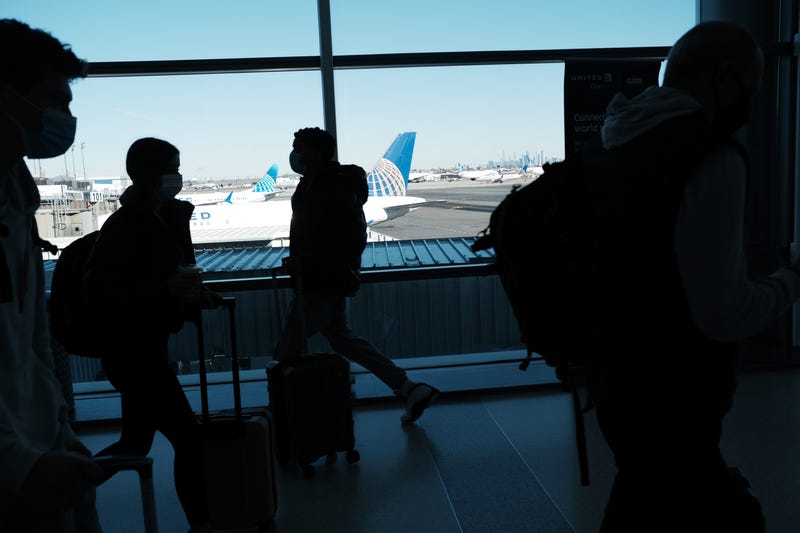 Newark Liberty International Airport, where police allegedly found child pornography on Trent Collier's phone.