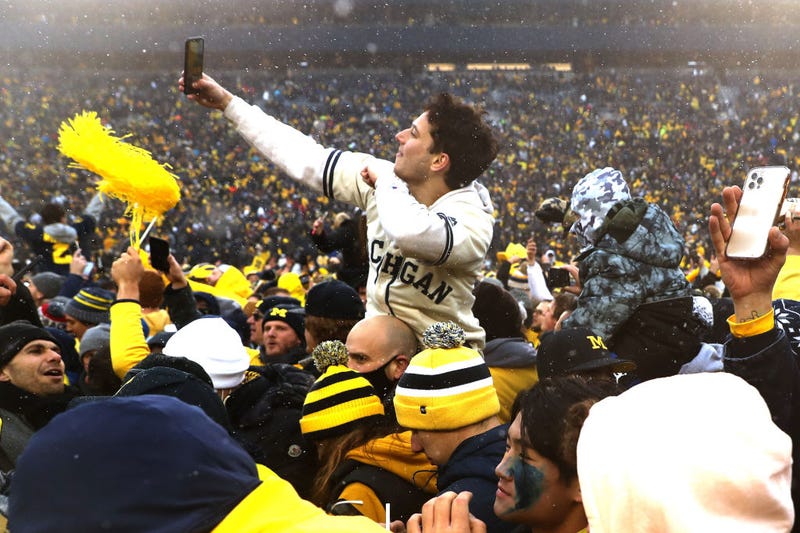 Michigan football fans