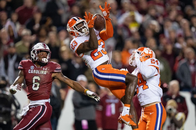 Clemson cornerback Andrew Booth