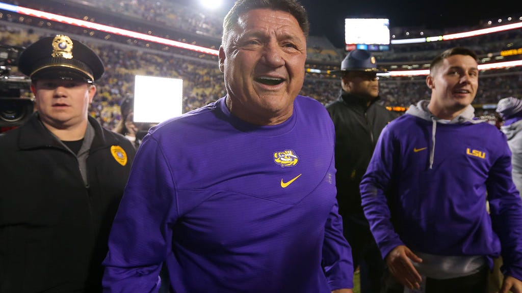 Ed Orgeron won’t coach LSU football in bowl game: ‘I wish them luck'