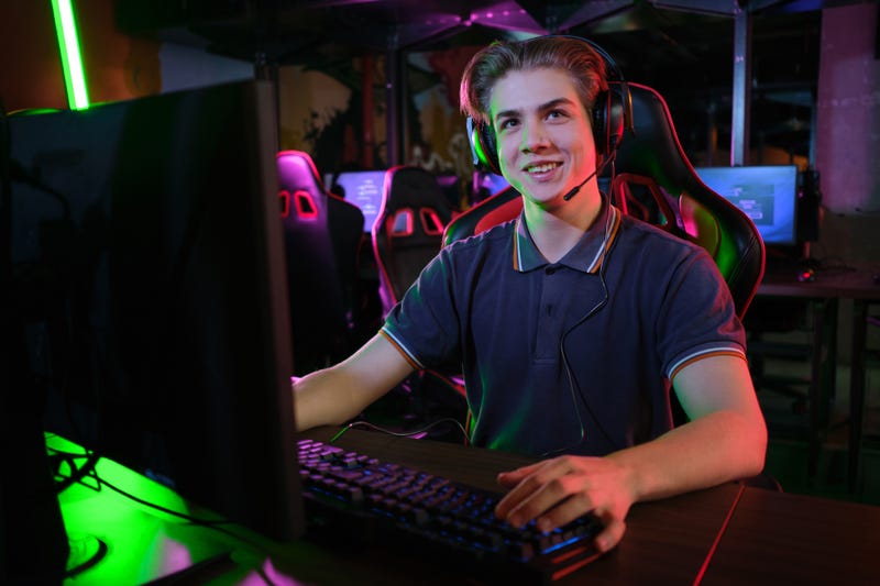 An esports participant.