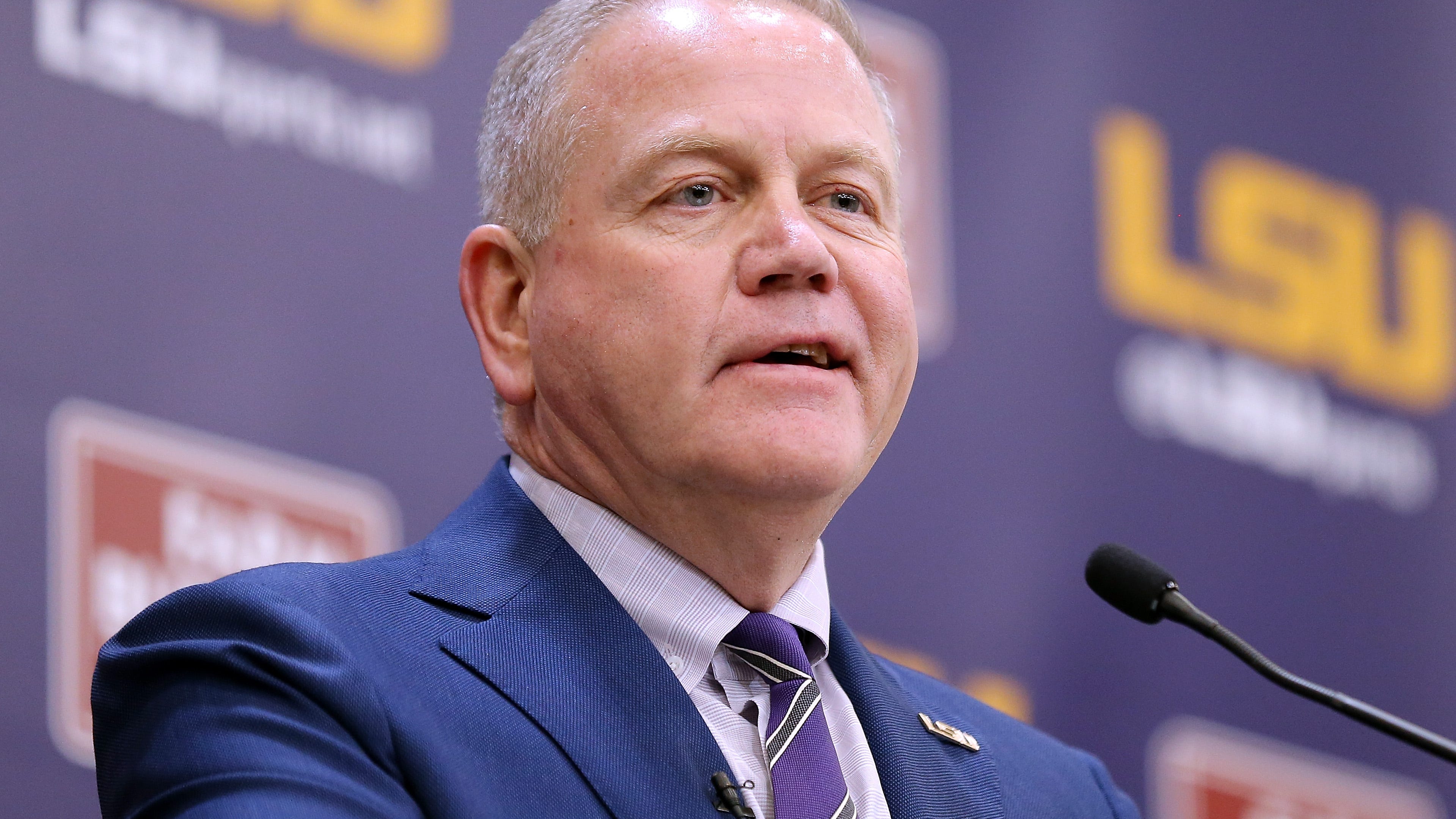 Brian Kelly is suddenly talking with a Southern accent