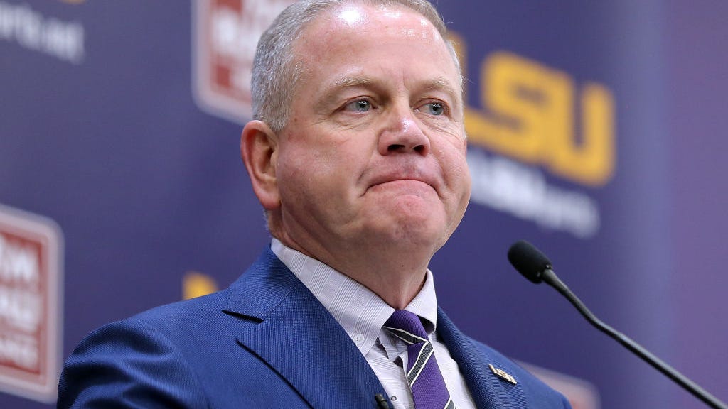 Brian Kelly meets with LSU players for the first time, explains why he left Notre Dame