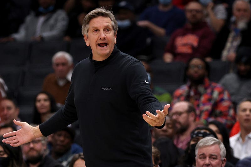 Timberwolves coach Chris Finch