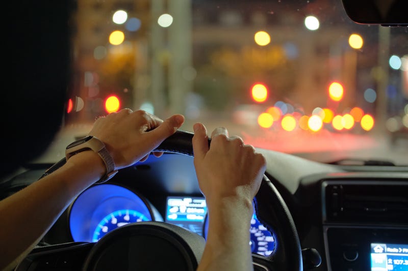 woman driving