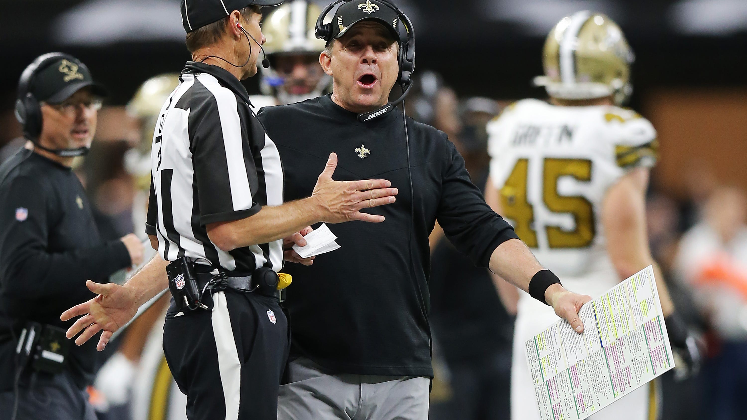 NFL admits refs botched 'terrible' penalty against Saints: report