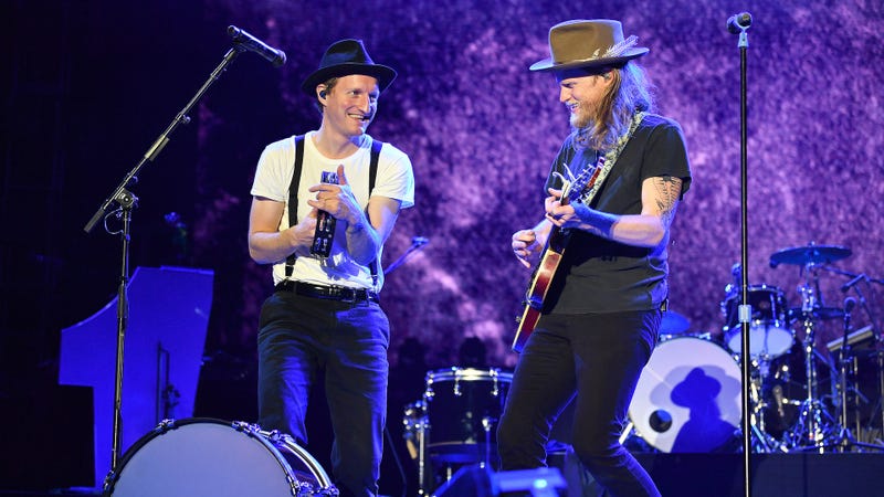 The Lumineers perform at Audacy Beach Festival