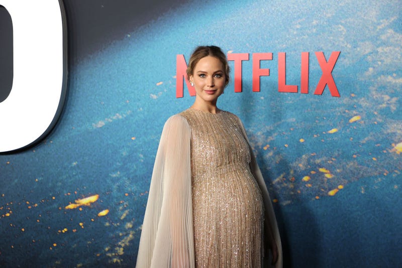 Jennifer Lawrence attends the world premiere of Netflix's "Don't Look Up" on December 05, 2021 in New York City.