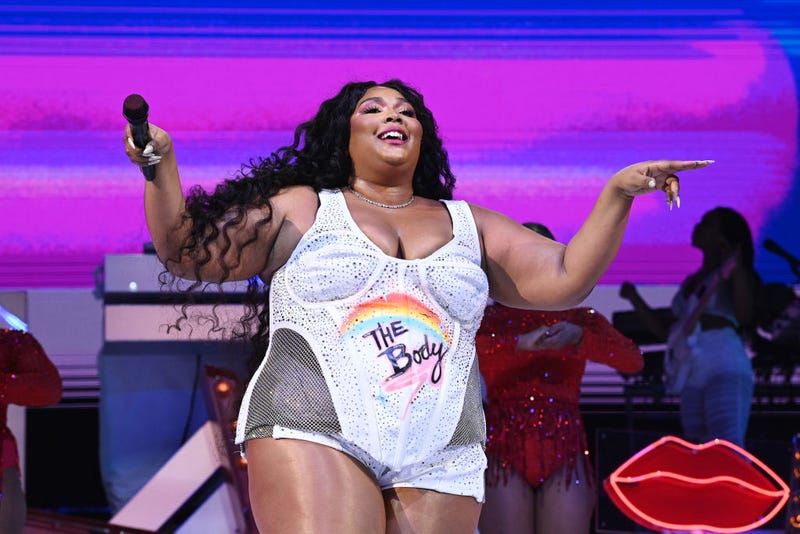 Lizzo performs live from Miami Beach at the Platinum Studio for American Express UNSTAGED.