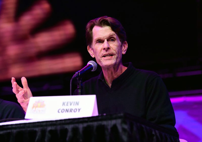 Actor Kevin Conroy speaks during 2021 Los Angeles Comic Con at Los Angeles Convention Center on December 04, 2021 in Los Angeles, California.