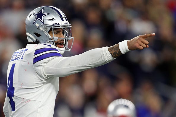 Dak Prescott and the Cowboys will open the season on Sunday Night Football. 